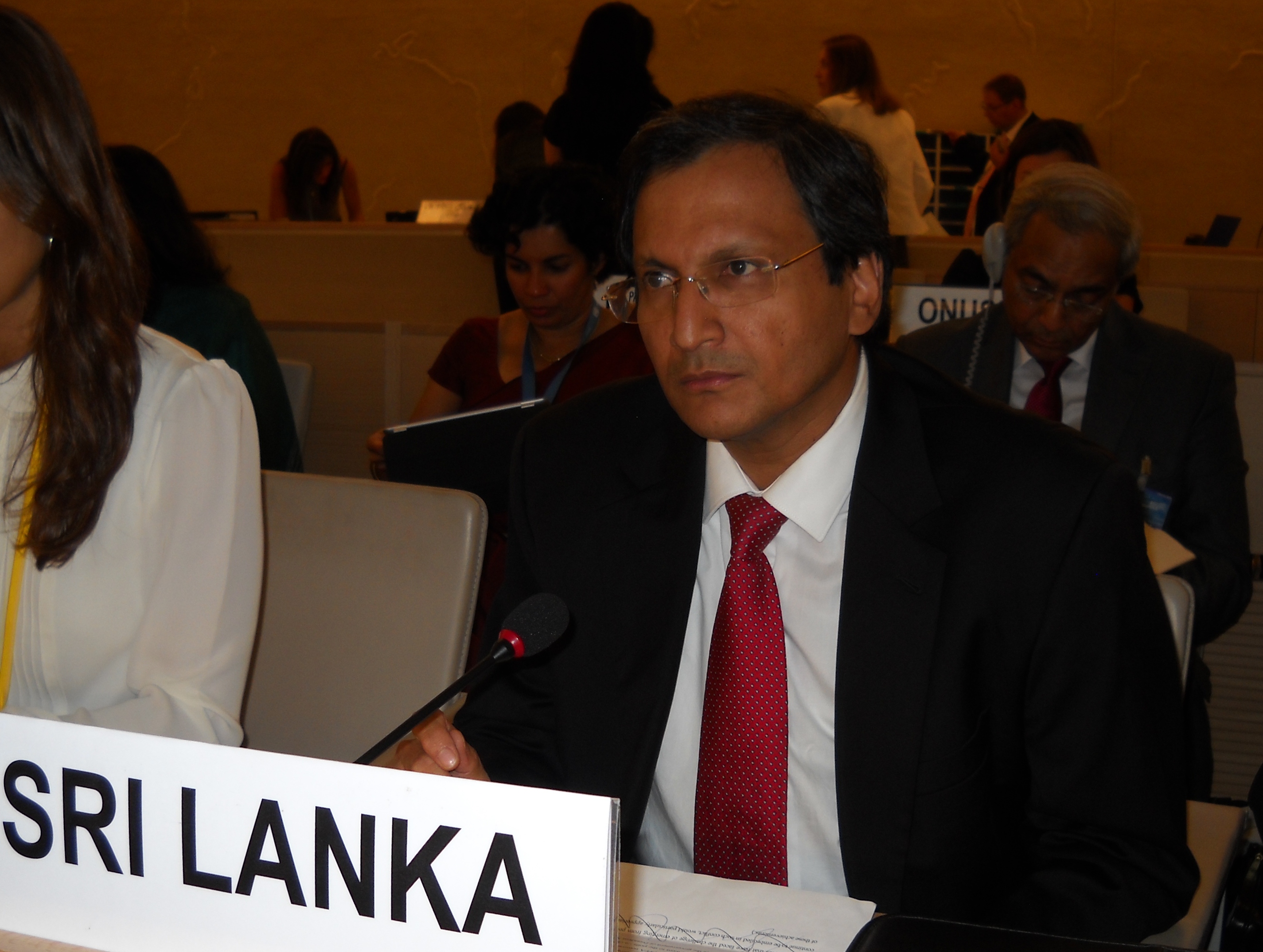 Ambassador Aryasinha  21st UNHRC