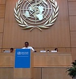 Hon Minister of Health at the 67th World Health Assembly