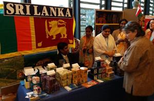 Sri Lanka counter at the UN Bazaar 2013