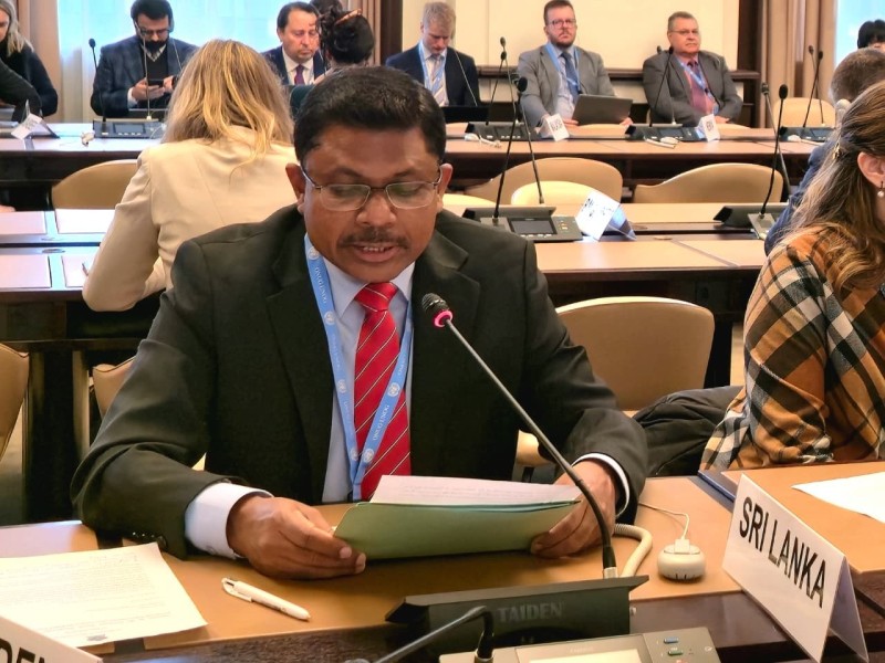 Ambassador Sumith Dassanayake, Permanent Representative of Sri Lanka to ...