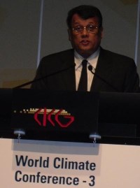 Hon. Mahinda Samarasinghe addressing the WCC-3 sep2009