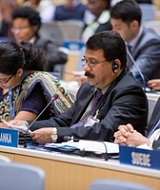 Secretary of the Ministry of Industry and Commerce Mr. S.S. Miyanawala, addresses the 15th Session of the Committee on Development and Intellectual Property (CDIP) held 20-24 April 2015.